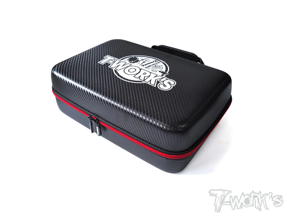 T-Works TT-075-C Compact Hard Case Parts Bag L (1) 33x23x10cm