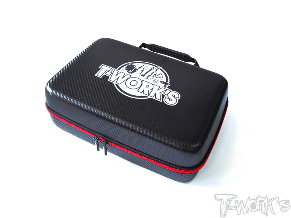 T-Works TT-075-C Compact Hard Case Parts Bag L (1) 33x23x10cm