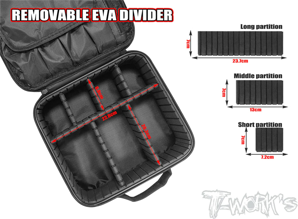 T-Works TT-075-F Hard Case Parts Bag (Hard Separator) (1)