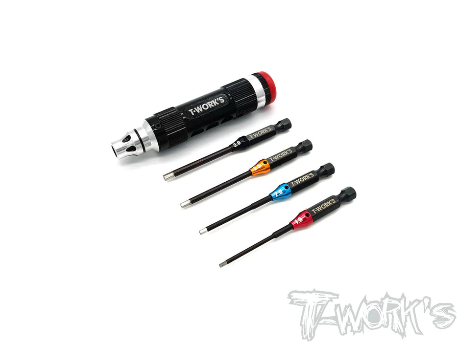 T-Works TT-081 Multi-function Hex Tool Kit (Usable on electric screwdriver)