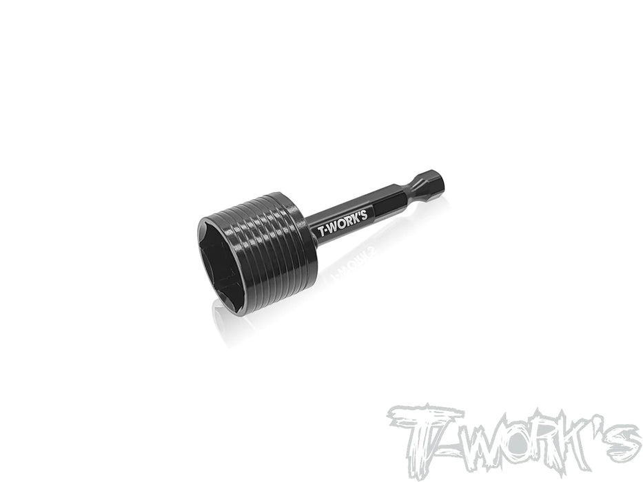 T-Works TT-087-17 17mm Aluminium Magnetic Nut Driver Attachment (1)