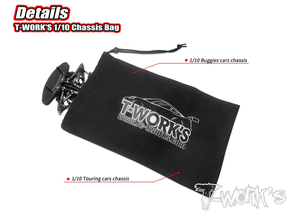 T-Works TT-115-A T-WORK'S 1/10 Chassis Bag (1) - 30x50cm