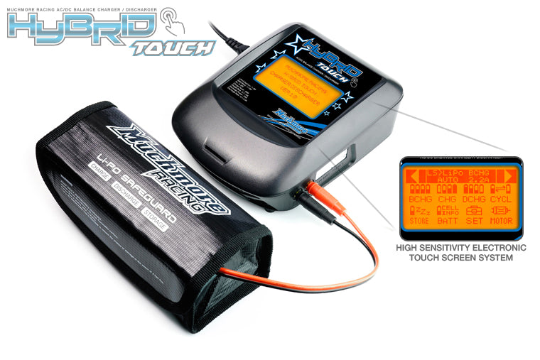 MUCHMORE Hybrid Touch AC/DC Balance Charger&amp;Discharger (1) MM-HBTK