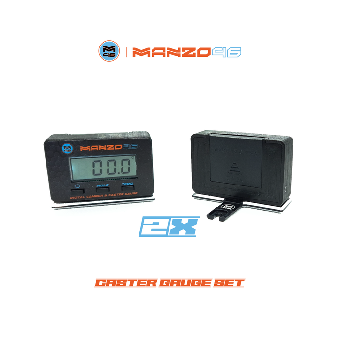 Manzo46 Digital Caster Gauge SET (2) - M46-018SET