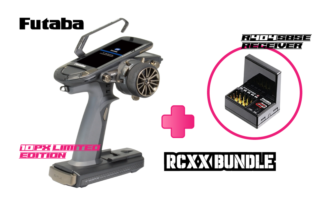 Futaba 10PX "Limited Edition" Transmitter + Receiver R404SBS-E - RCXX Bundle