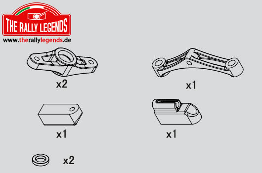 Rally Legends Steering Rack