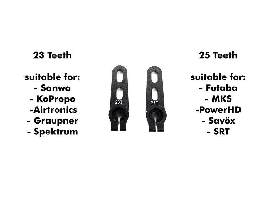 MXLR ADJUSTABLE ALLOY SERVO ARM 23T - MAX-09-001