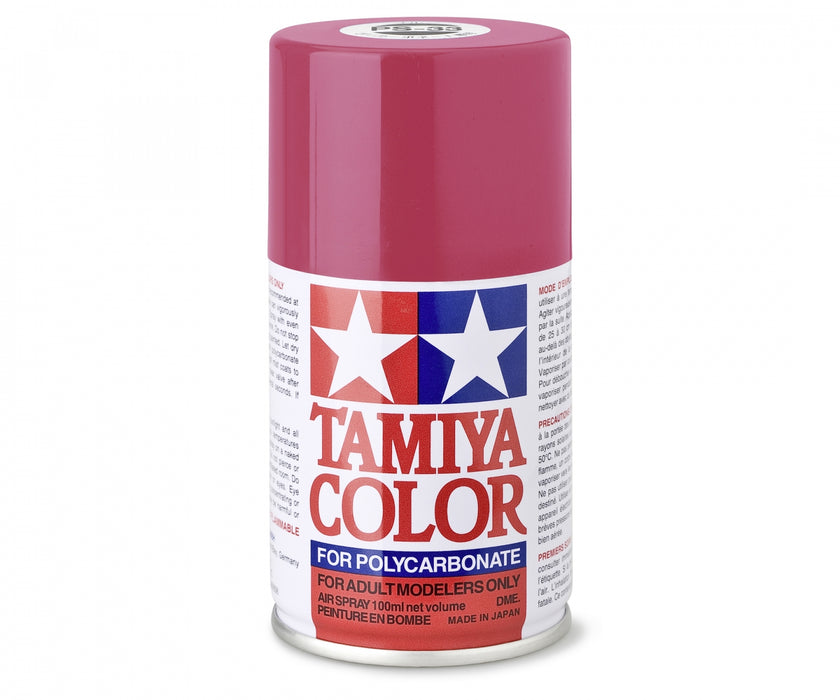 Tamiya Lexan Spray (1) - PS-33 Cherry Red