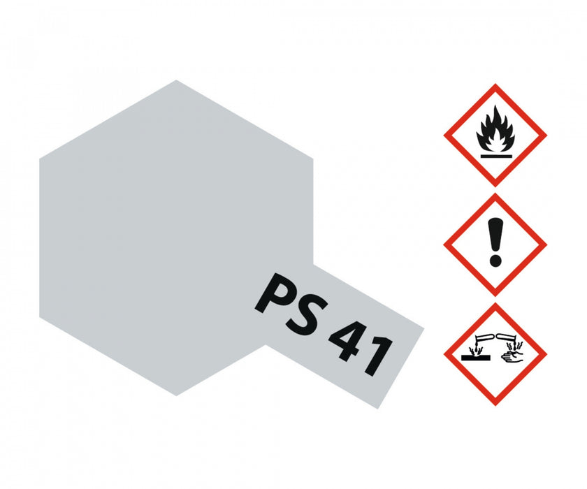 Tamiya Lexan Spray (1) - PS-41 Bright Silver