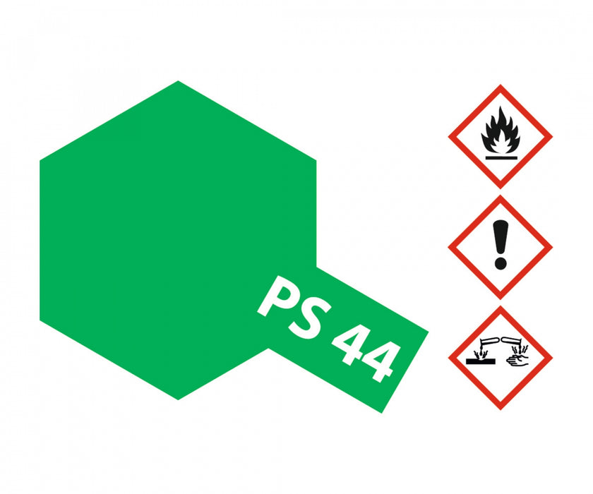 Tamiya Lexan Spray (1) - PS-44 Translucent Green