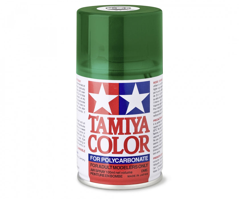 Tamiya Lexan Spray (1) - PS-44 Translucent Green