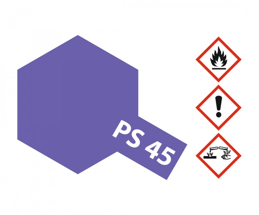 Tamiya Lexan Spray (1) - PS-45 Translucent Purple