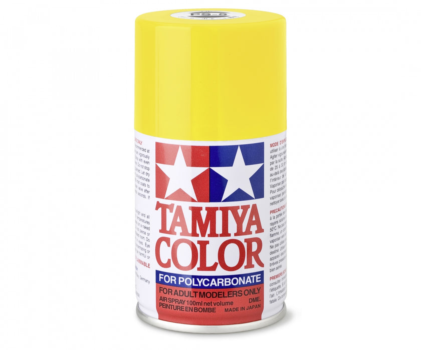 Tamiya Lexan Spray (1) - PS-6 Yellow