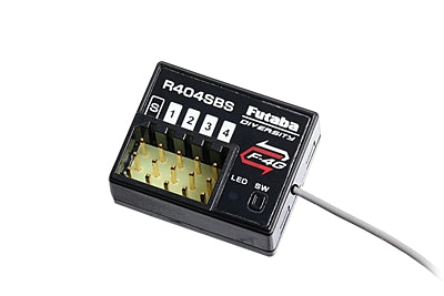 Futaba 10PX transmitter + R404SBS receiver (telemetry) - with antenna