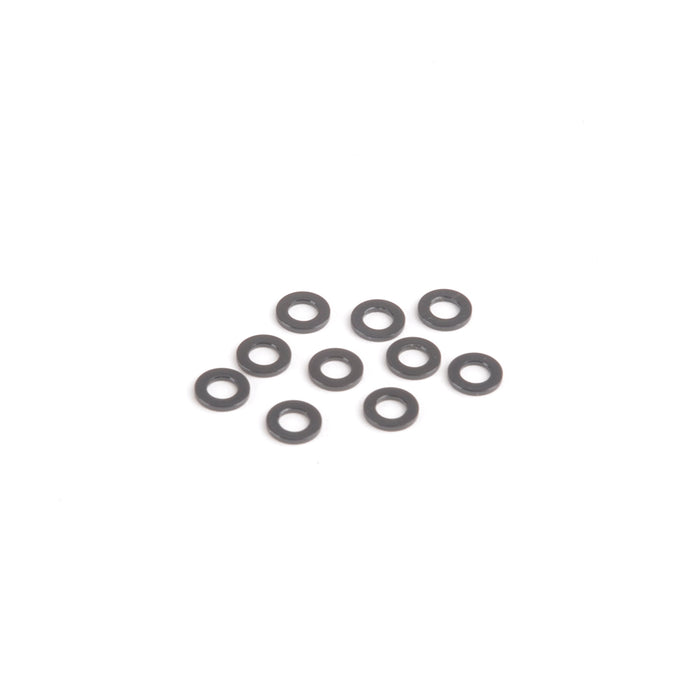 Schumacher M3 BLACK ALLOY WASHERS 0.75MM (10) - U7709