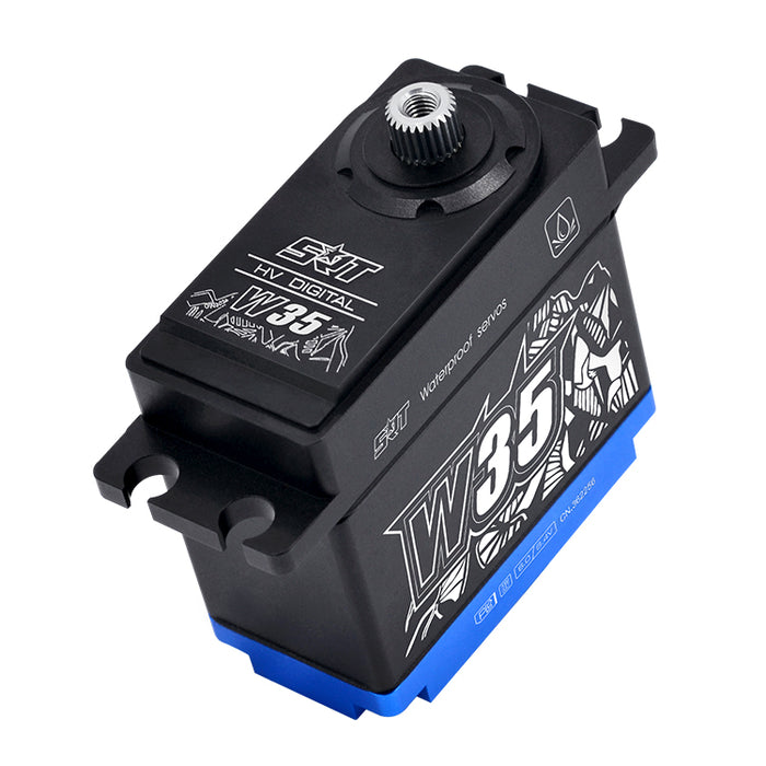 SRT Servo W35 1/10 & 1/8 Offroad HV WATERPROOF (0.10s/8.4V/35kg) Coreless