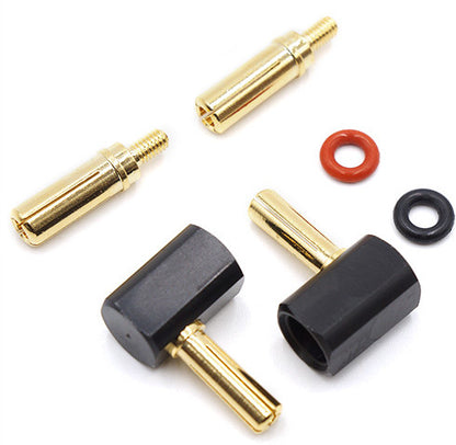 Angle Type 4mm & 5mm Connector Plug